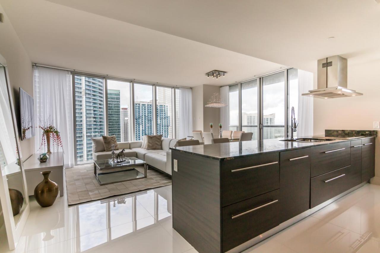 Luxury 5-Star Condo @37Th Floor In Icon Brickell 2B/2B Miami Esterno foto